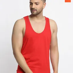Friskers Pack Of 2 Cotton Anti-Bacterial Innerwear Vest 10525C-03-08-image-52