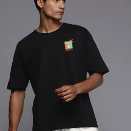 HRX by Hrithik Roshan Men Graphic Printed Round Neck T-shirt-image-72