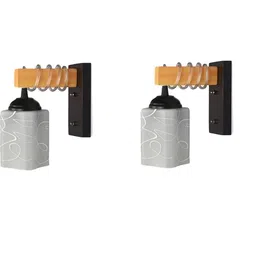 SOMIL White Glass Cylinder Printed Wall Lamps-image-65