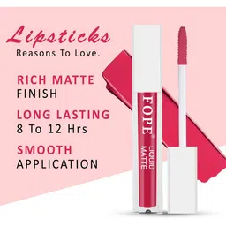 FOPE Set Of 4 Pout Perfect Ultra Matte Lipstick - 4 ml Each - 02- 03- 07- 12 image 4