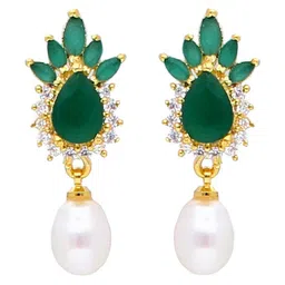 Sri Jagdamba Pearls Dealer Contemporary Drop Earrings-89