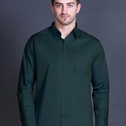GODFREY Spread Collar Regular Fit Casual Shirt-image-94