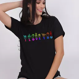 Moda Rapido Women Drop-Shoulder Sleeves T-shirt-picture-22