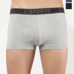 Sporto by Macho Pack Of 3 Mid-Rise Short Trunks Sprto-M1022_B(1)-picture-48