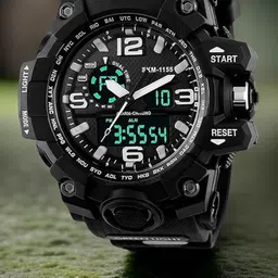 Otage Men Dial & Wrap Around Straps Analogue and Digital Chronograph Watch Otg-1155-Wht2-82