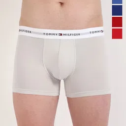 Tommy Hilfiger Pack Of 5 Men Trunks S25HMUW082-Med Rd/Lgh Cst/Vrn Blu/Med Rd/Wdg-13