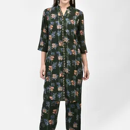 FFU Floral Printed Tunic With Trouser Co-Ords-picture-36