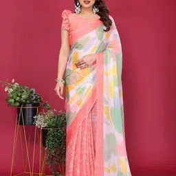 Panzora Poly Chiffon Saree-image-45