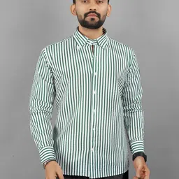 VS MALL Men Striped Casual Shirt-image-59