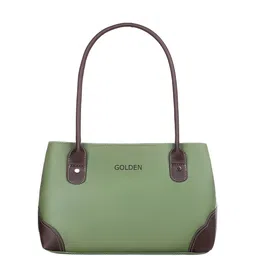 Golden Feather Art & Craft Colourblocked Handheld Bag-44