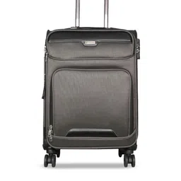 Harissons Textured Soft-Sided Large Trolley Bag-0