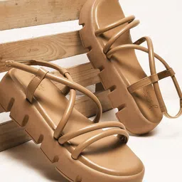 JM Looks Women Ethnic Platform Sandals-43