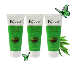 Bgood Set Of 3 Tea Tree Neem Face Wash With Salicylic Acid - 100 ml Each-9