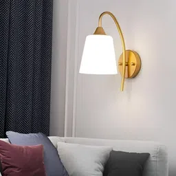 BrightLyt Gold-Toned Acrylic Wall Lamp-19