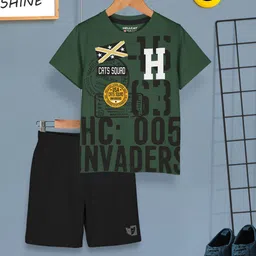 HELLCAT Boys Printed T-shirt with Shorts-picture-43