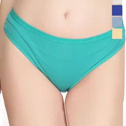 Liigne Pack Of 5 Mid-Rise Seamless Basic Briefs VCPC2185-XS-image-98