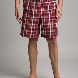 BStories Men Checked Lounge Shorts-image-95
