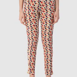 PROTEENS Women Printed Cotton Lounge Pants-picture-11