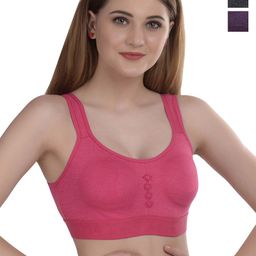 Samvar Multi Cotton Non-Wired Non Padded Minimizer Bra-picture-36