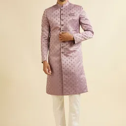 Manyavar Men Printed Sherwani Set-image-92