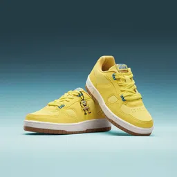 The Souled Store Women Spongebob Printed PU Sneakers-picture-1
