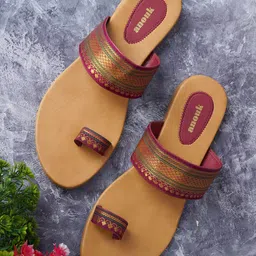 Anouk Women One Toe Flats-image-87