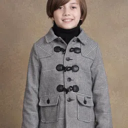 One Friday Boys Checked Tailored Jacket-image-65