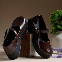 JM Looks Women Stylish Marry Janes Shoes-45