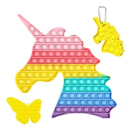 YK Kids Set of 3 Spinner Activity Toys and Games-2
