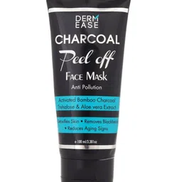 DERMEASE Charcoal Peel Off Face Mask With Aloevera Extract- 100 ml image 5