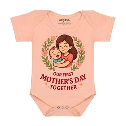 Arvesa Happy Mother Days Printed Bodysuit-picture-51