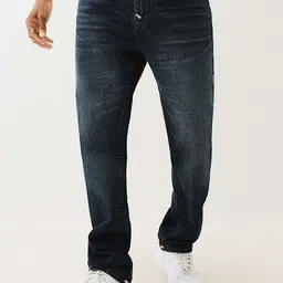 True Religion Men Straight Fit Heavy Fade Jeans-image-81