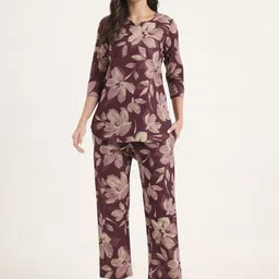 BAESD Printed Cotton Tunic With Trousers Co-ords Sets-picture-28