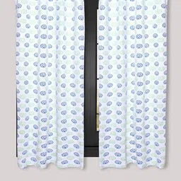 Dekor World Multicoloured Set of 2 Window Curtain-25