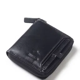 BBELLE CO. Men Zip Detail Leather Two Fold Wallet-52