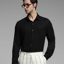 Jack & Jones Men Slim Fit Opaque Casual Shirt-image-87