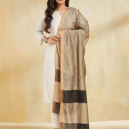 Fabindia Geometric Woven Design Dupatta image 5