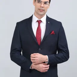 Cantabil Notched Lapel Single Breasted Blazer-picture-52
