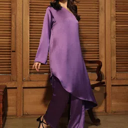 QISSA One Shoulder Tunic & Trousers Co-Ords-picture-41