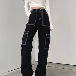 Outzidr Women Original Regular Fit Mid-Rise Jeans-image-37