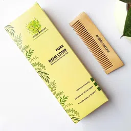 Enable Nature Neem Wood Pocket Comb-57