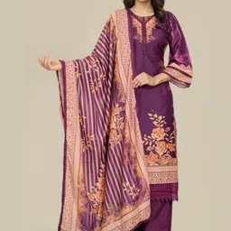 SZN Women Printed Chanderi Silk Kurta Sets With Dupatta-picture-37