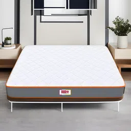USHA SHRIRAM Grey & White 7-Zone With Posture Contour Orthopedic Single Size Mattress-image-29