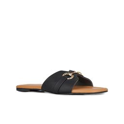 Inc 5 Women Slip-On Open Toe Flats with Buckles-43
