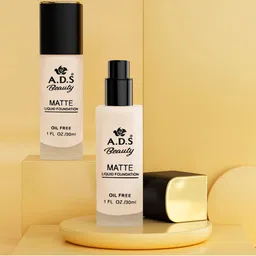 A.D.S Matte Liquid Foundation-30ml-Shade-02 image 4