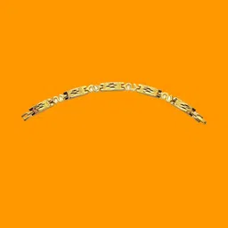 Dynamic Retail Global Men Gold-Plated Stainless Steel Link Bracelet-50