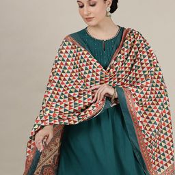 AURELIA Printed Pure Cotton Dupatta-3