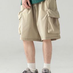 StyleCast x Revolte Men Loose Fit Outdoor Shorts-image-51
