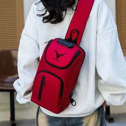 REDHORNS Unisex Backpack with USB Charging Port-16