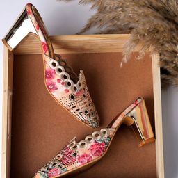 Stylestry Girls Synthetic Block Mules Heels-picture-44